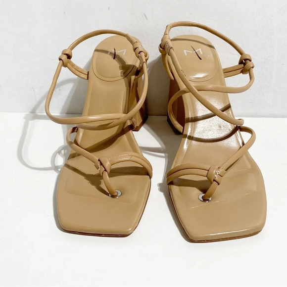 MARC FISHER Giada Sandal in Light Natural 
size 9.5 - Picture 2 of 6